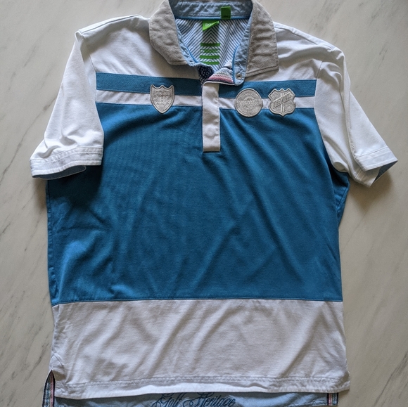 Hugo Boss Men's M golf shirt - Picture 2 of 5